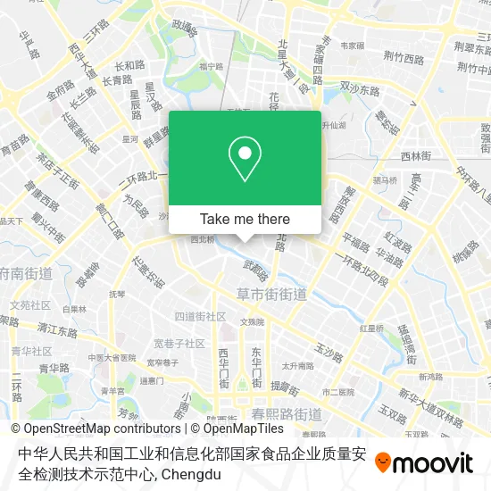 中华人民共和国工业和信息化部国家食品企业质量安全检测技术示范中心 map