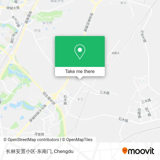 长林安置小区-东南门 map