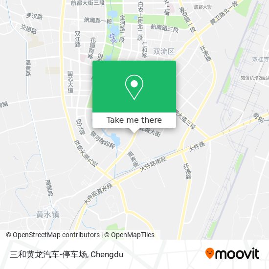 三和黄龙汽车-停车场 map