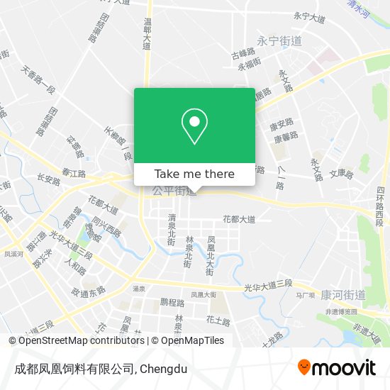 成都凤凰饲料有限公司 map