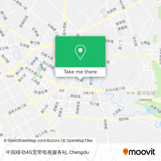 中国移动4G宽带电视服务站 map