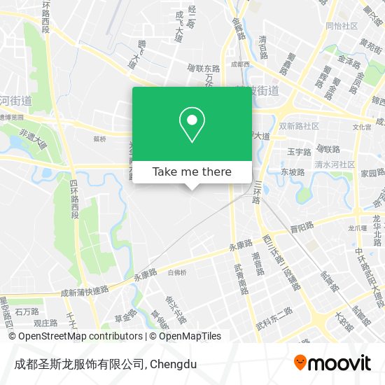 成都圣斯龙服饰有限公司 map