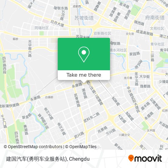 建国汽车(勇明车业服务站) map
