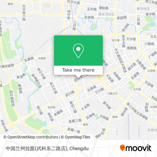 中国兰州拉面(武科东二路店) map