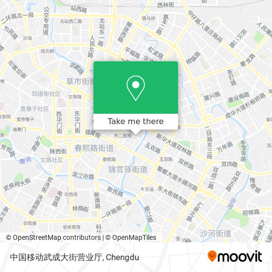 中国移动武成大街营业厅 map