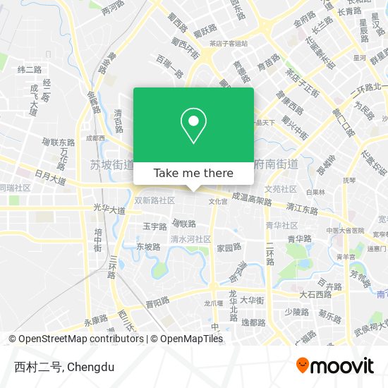 西村二号 map