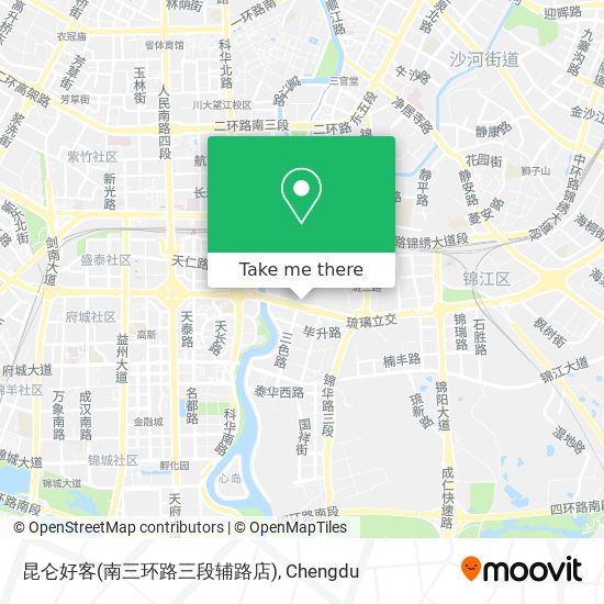 昆仑好客(南三环路三段辅路店) map