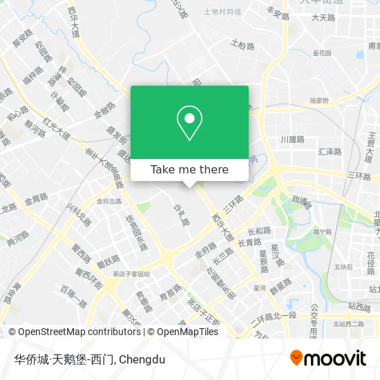 华侨城·天鹅堡-西门 map