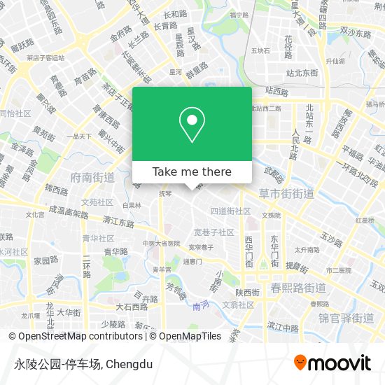永陵公园-停车场 map