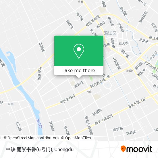 中铁·丽景书香(6号门) map