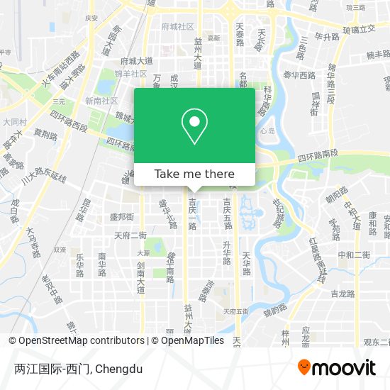 两江国际-西门 map
