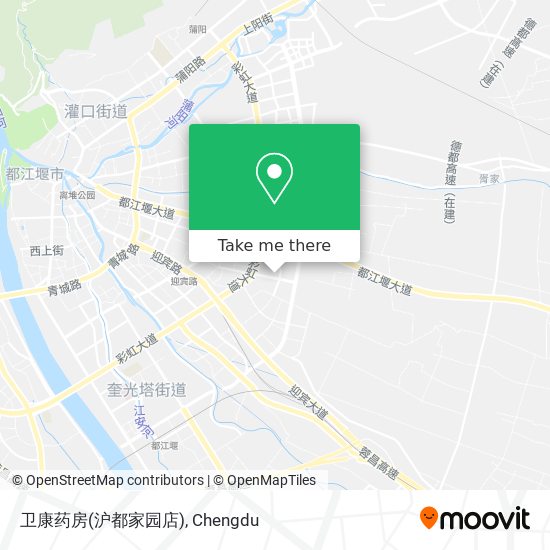卫康药房(沪都家园店) map