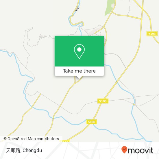 天顺路 map