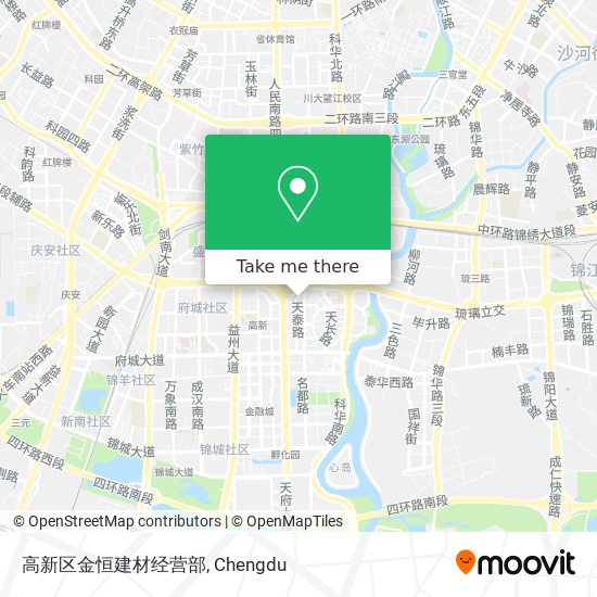 高新区金恒建材经营部 map