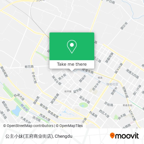 公主小妹(王府商业街店) map