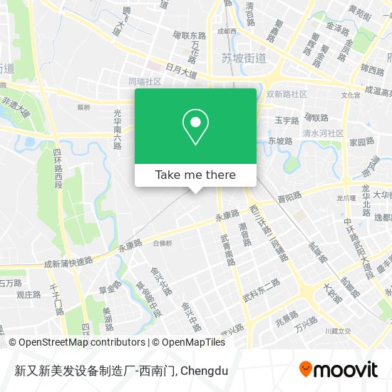 新又新美发设备制造厂-西南门 map