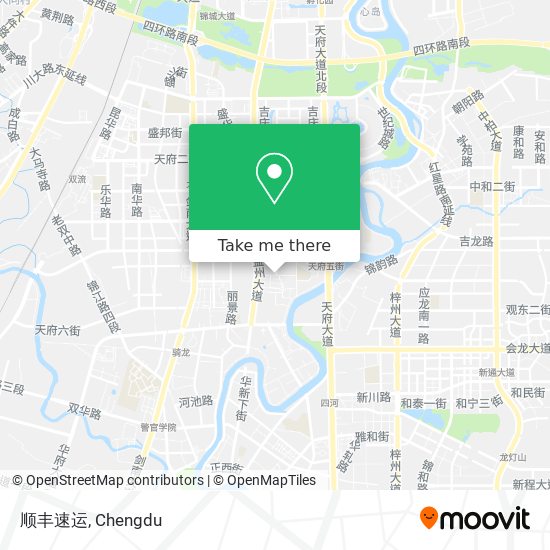 顺丰速运 map