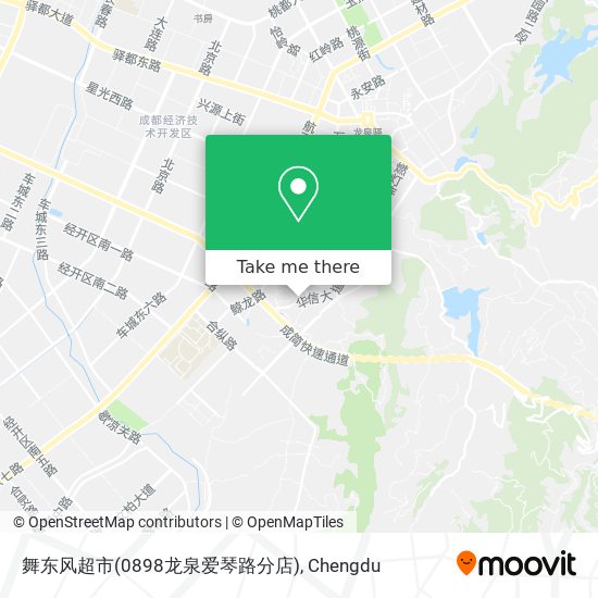 舞东风超市(0898龙泉爱琴路分店) map