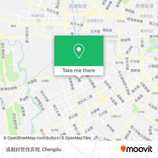 成都好世佳宾馆 map