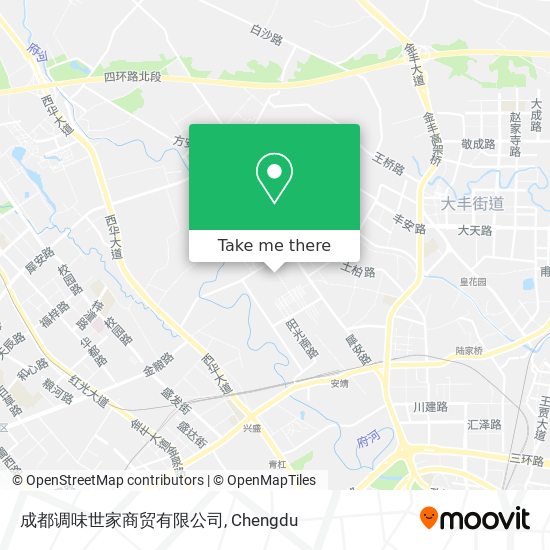 成都调味世家商贸有限公司 map