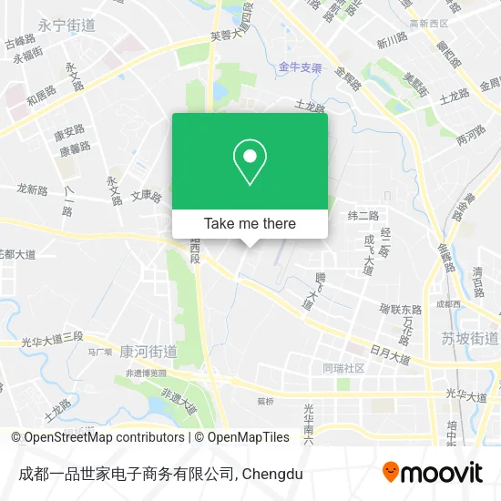 成都一品世家电子商务有限公司 map