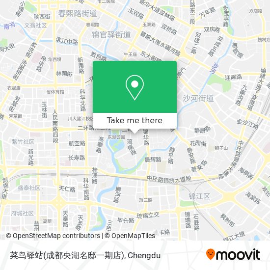 菜鸟驿站(成都央湖名邸一期店) map