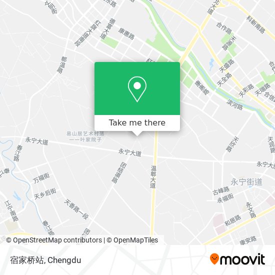 宿家桥站 map
