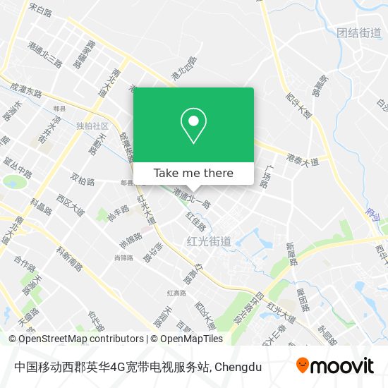 中国移动西郡英华4G宽带电视服务站 map