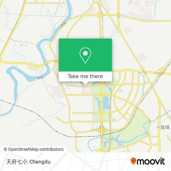 天府七小 map