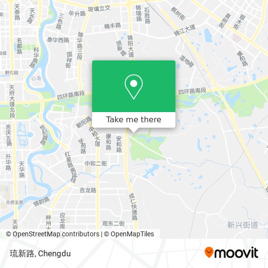 琉新路 map