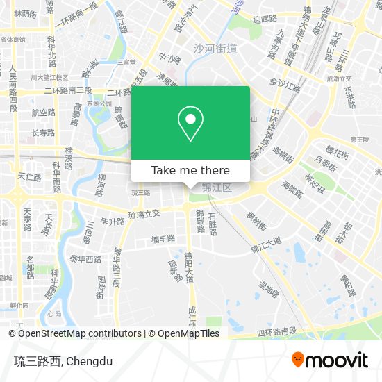 琉三路西 map