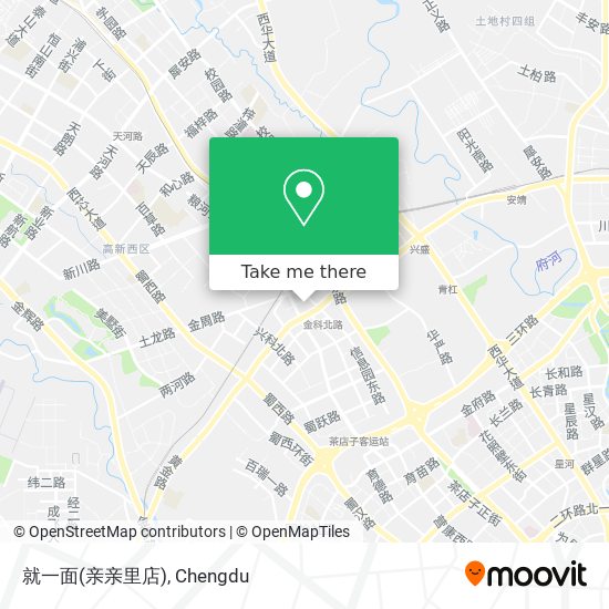 就一面(亲亲里店) map