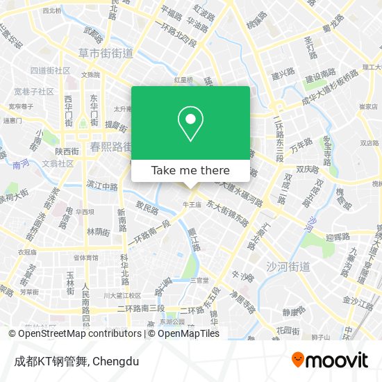 成都KT钢管舞 map