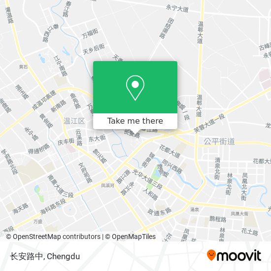 长安路中 map