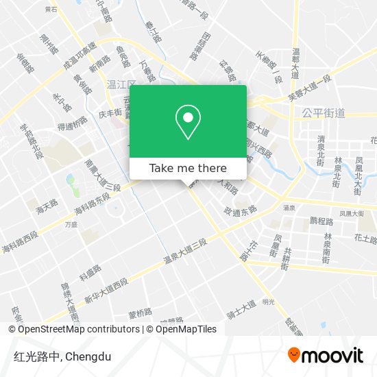 红光路中 map