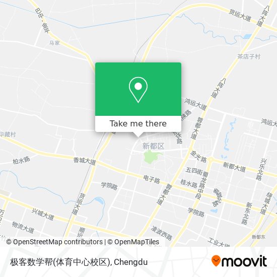 极客数学帮(体育中心校区) map