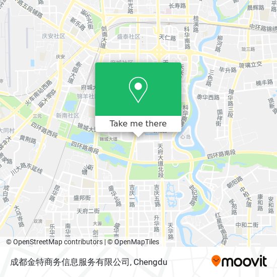 成都金特商务信息服务有限公司 map