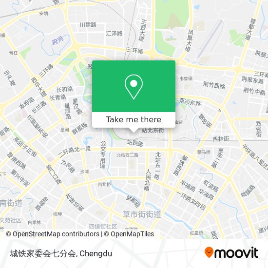 城铁家委会七分会 map