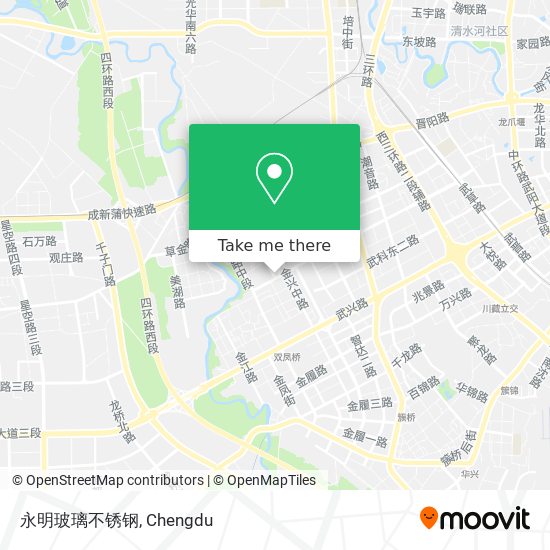 永明玻璃不锈钢 map