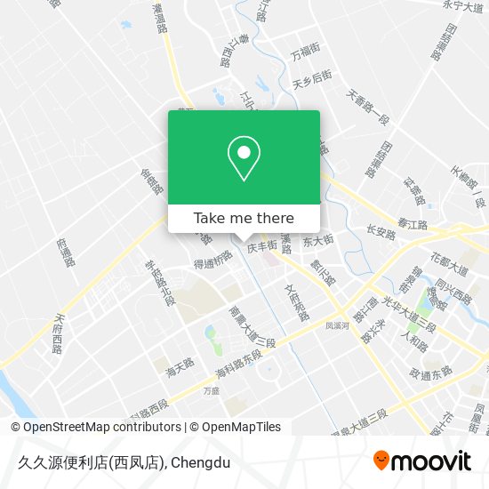 久久源便利店(西凤店) map