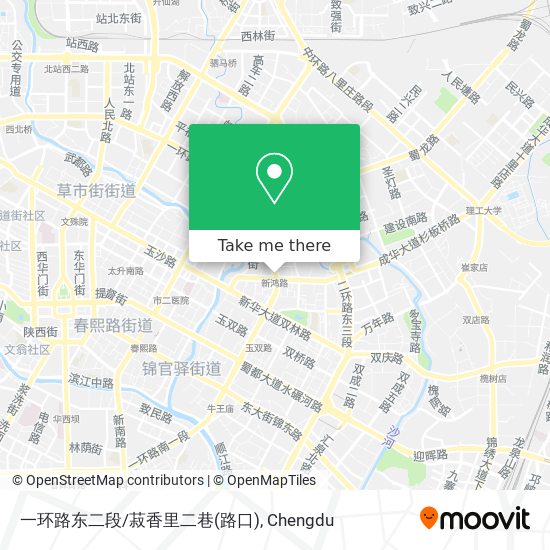 一环路东二段/菽香里二巷(路口) map