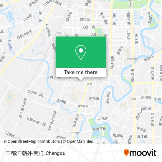三都汇·朝外-南门 map