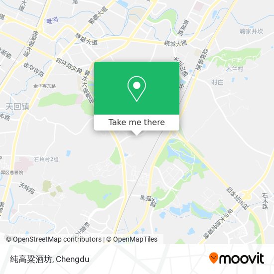 纯高粱酒坊 map