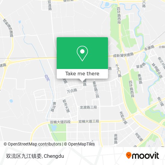双流区九江镇委 map