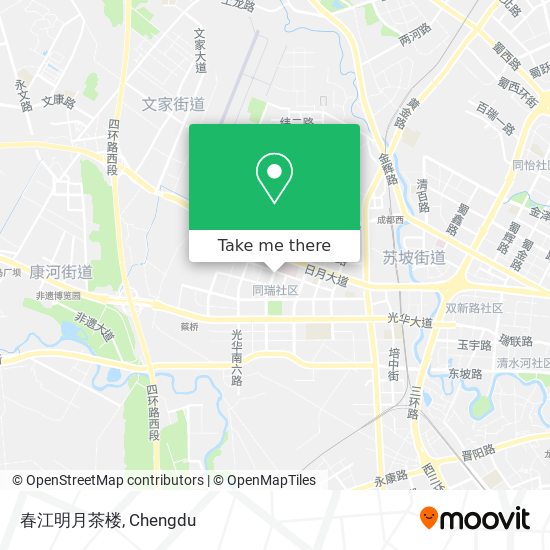 春江明月茶楼 map