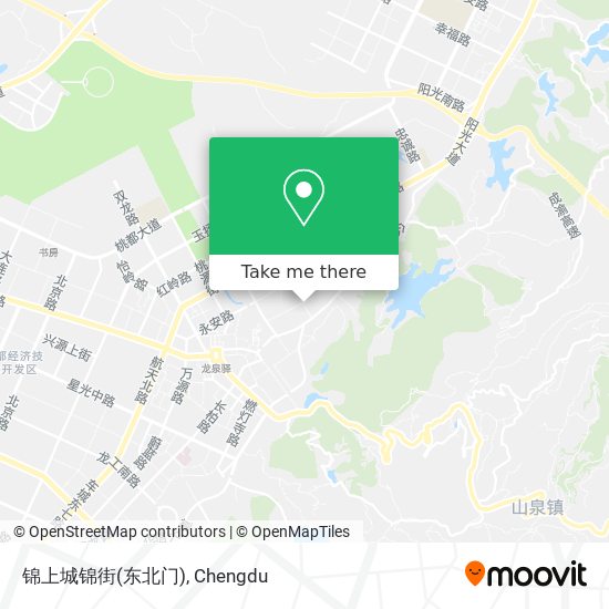 锦上城锦街(东北门) map