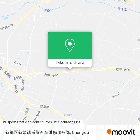 新都区新繁镇威腾汽车维修服务部 map