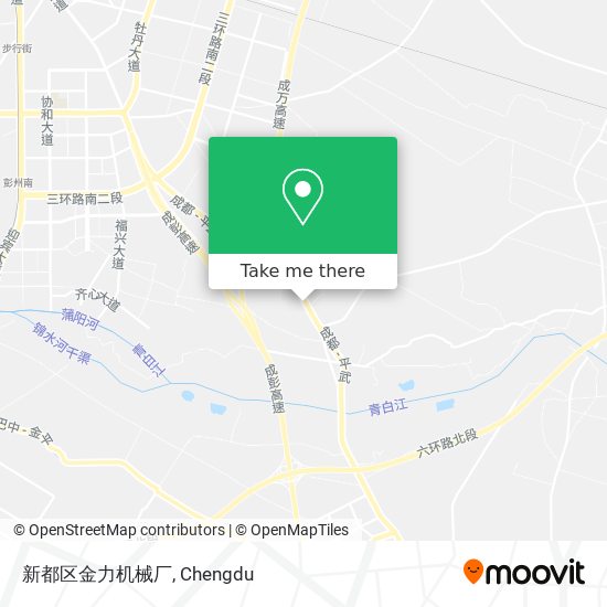 新都区金力机械厂 map