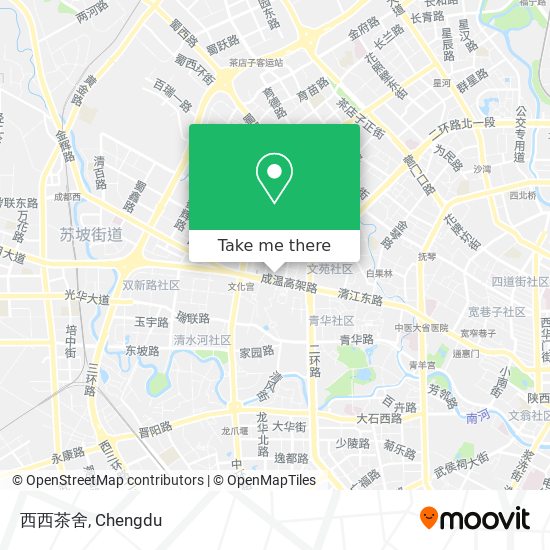 西西茶舍 map
