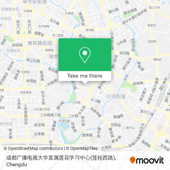 成都广播电视大学直属莲花学习中心(莲桂西路) map